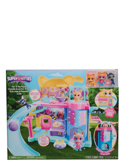 Maki Disney Super Kitties Purr "N" Play Lekesett med Lys og Musikk - Rosa