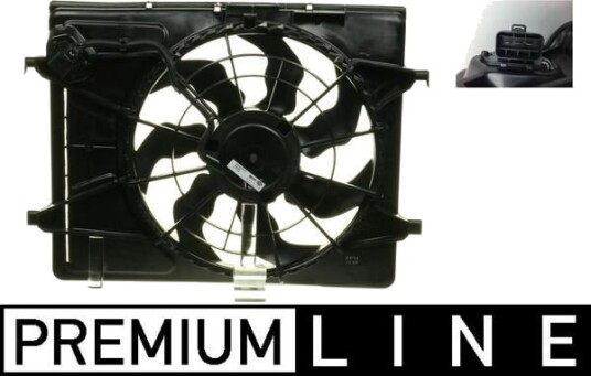 MAHLE CFF 266 000P Kjølevifte MAHLE CFF 266 000P Kjølevifte