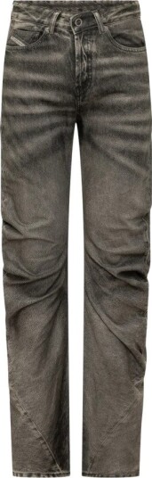 Diesel Dame Jeans Grå W26,