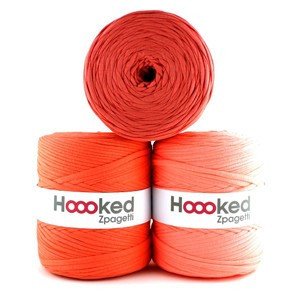 Hoooked Zpagetti Stoffgarn Unicolor 9 Oransje Nyanser 1 stk. Hoooked Zpagetti Stoffgarn Unicolor 9 Oransje Nyanser 1 stk.