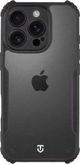 iPhone 16 Pro Tactical Quantum Stealth-deksel med forsterkede hjørner - klar / svart