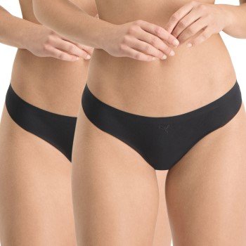 Puma Truser 2P Seamless String Svart X-Large Dame Puma Truser 2P Seamless String Svart X-Large Dame