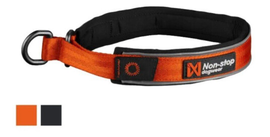 Non-Stop Dogwear Cruise Halsbånd M 45cm Oransje for Aktive Hunder Non-Stop Dogwear Cruise Halsbånd M 45cm Oransje for Aktive Hunder