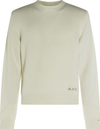 A.p.c. Herre Strikkevarer Beige M,