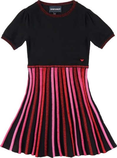 Emporio Armani Kjole   Strikk   Svart/Rød   Emporio Armani   6 år 116   Kjole Rosa