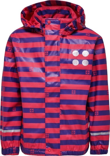 LEGO® Wear Regnjakke Mørk Rosa/Lilla Stripet LEGO® Wear 11 år (146) Regnjakke LEGO® Wear Regnjakke Mørk Rosa/Lilla Stripet LEGO® Wear 11 år (146) Regnjakke