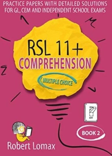 Rsl 11+ Comprehension, Multiple Choice: Book 2 Av Robert Lomax Rsl 11+ Comprehension, Multiple Choice: Book 2 Av Robert Lomax