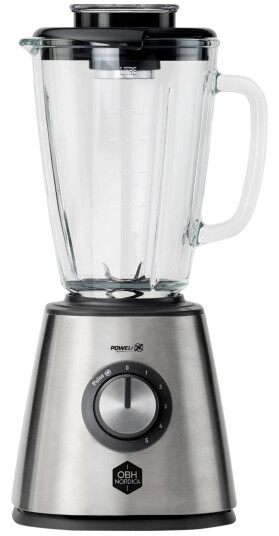 Obh Nordica Blendeforce Blender 1,25L Rustfritt Stål med Isknusing Obh Nordica Blendeforce Blender 1,25L Rustfritt Stål med Isknusing