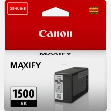 Canon Canon PGI-1500 BK Blekkpatron svart PGI-1500BK Canon Canon PGI-1500 BK Blekkpatron svart PGI-1500BK