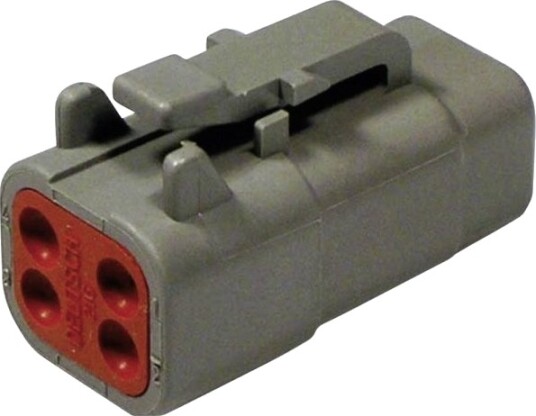 Te Connectivity Dtm 06 4 S Rundstiftkontakt Rett 4 Polet Dtm
