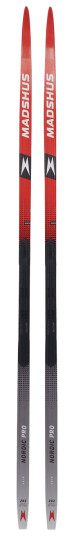 Madshus XC Skis Nordic Pro Skin 22/23, felleski, unisex 207/70-85 RED