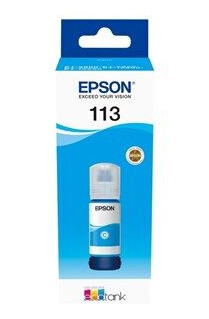 Epson 113 EcoTank Pigment Cyan ink bottle