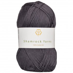 Shamrock Yarns 100% Bomull 8/4 Garn 06 Mørk Koksgrå