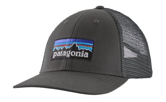 Patagonia P-6 Logo Lopro Trucker Hat Forge Grey
