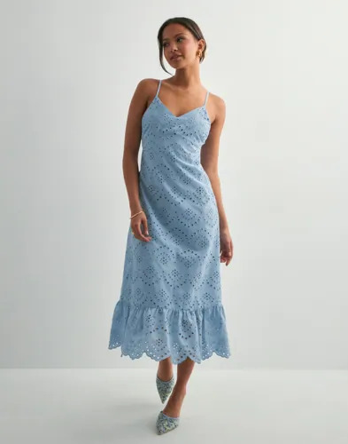 Pieces Blå Pcvilde Strap Dress Wvn Noos