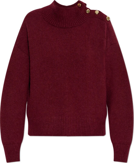Kate Spade Dame Strikkevarer Rød L,