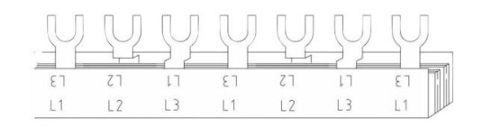 Eaton SAMLESKINNE 3-FAS+N 3-POL+N/4-POL - 1657123