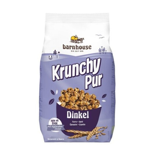 Barnhouse spelt krunchy musli 375 gr Barnhouse spelt krunchy musli 375 gr
