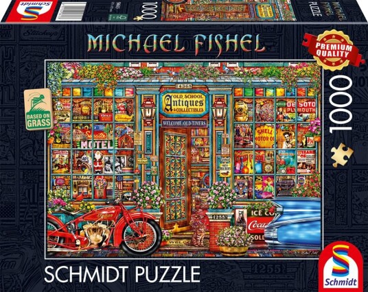 Schmidt Spiele Puslespill 1000 Brikker Michael Fishel: Skatter fra fortiden Schmidt Spiele Puslespill 1000 Brikker Michael Fishel: Skatter fra fortiden