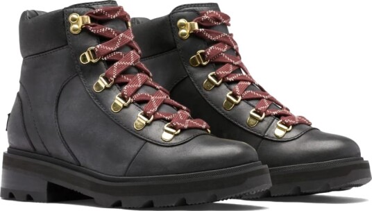 Sorel Women's Lennox Hiker Stkd Wp 36, Black Sorel Women's Lennox Hiker Stkd Wp 36, Black