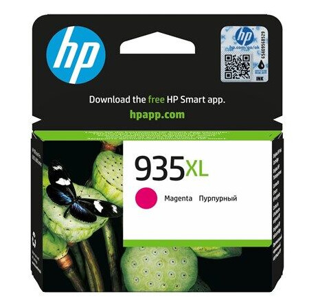 HP 935XL / C2P25AE High Capacity Magenta Ink - Blekkpatron Rød