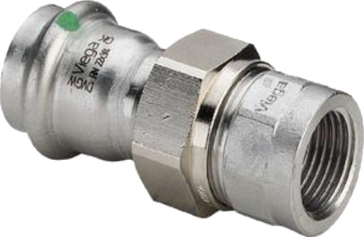 42 mm x 1,1/2" Sanpress Inox kobling