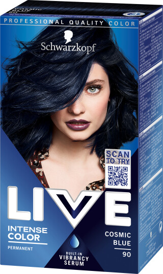 Schwarzkopf Professional Live Intense Color 90 Cosmic Blue Schwarzkopf Professional Live Intense Color 90 Cosmic Blue
