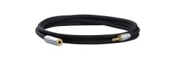 Dynavox 207378 Audio Forlængerkabel [1x Jacktilslutning 3,5 mm - 1x Jackstik 3,5 mm] 1.50 m Sort