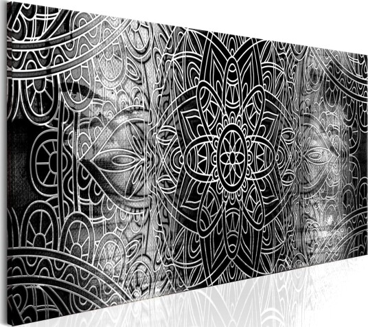 Bilde Mandala Grey Depths 120x40 Artgeist sp. z o. o.