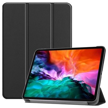 Tri-Fold Series iPad Pro 12.9 2021/2022 Smart Folio-etui Svart