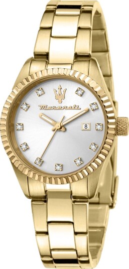 Maserati R8853100506 - Dame - 31 mm - Analog - Kvarts urverk - Mineralglas Maserati R8853100506 - Dame - 31 mm - Analog - Kvarts urverk - Mineralglas