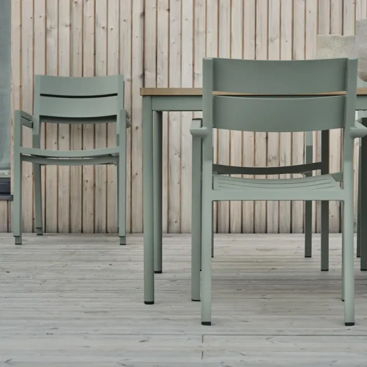 Brafab Delia spisestol Dusty Green Brafab