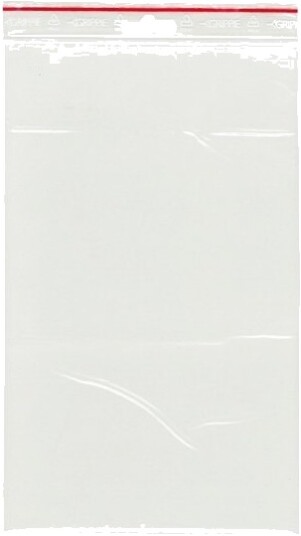 Lynlåspose Grippie 50 Μm 150 X 250 Mm Ld Pe Transparent Uden Tryk Lynlåslukning Pakke A 1000 S