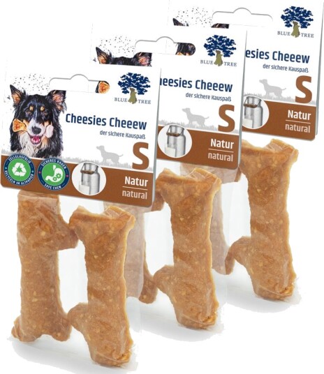 Blue Tree Cheesie Cheeew Nature Størrelse S 6 Stykker 3 X 40 G Blue Tree Cheesie Cheeew Nature Størrelse S 6 Stykker 3 X 40 G