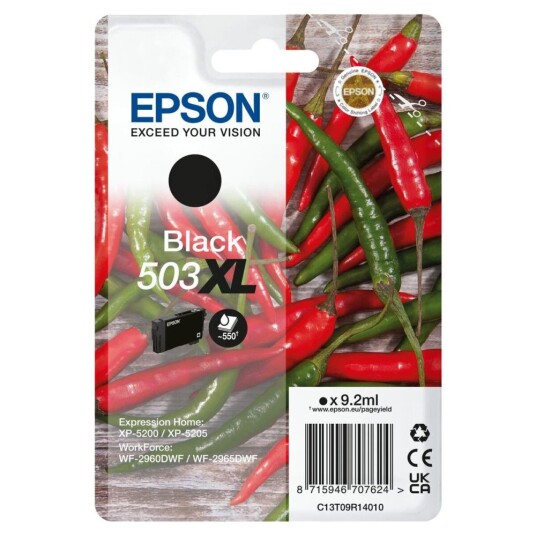 Epson Originale Blekkpatroner Epson C13t09r14020 Svart