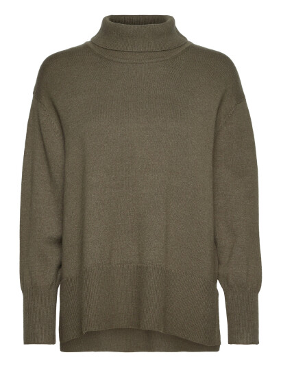 Pulz Jeans Pzsteffi Roll Neck - Khaki green - S