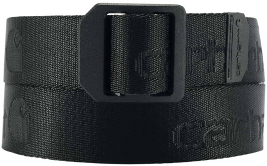 Carhartt Nylon Webbing Ladder Lock Belte L Svart Carhartt Nylon Webbing Ladder Lock Belte L Svart