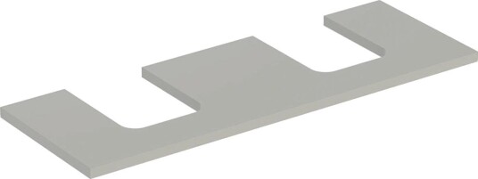 Geberit One 505.276.00.7 Benkeplate 135 cm Grå Geberit One 505.276.00.7 Benkeplate 135 cm Grå