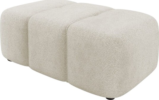 Flo Fotskammel 93 cm - Beige