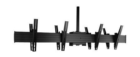 Chief Fusion Large Back to Back Ceiling Mounted 2 x 1 Menu Board monteringskomponent - for 4 LCD/plasma-paneler - svart