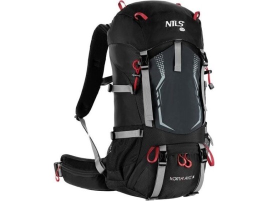 Nils Extreme Tursekk Nc1993 Turistsekk Sort Northlake 30L+10 Nils Camp
