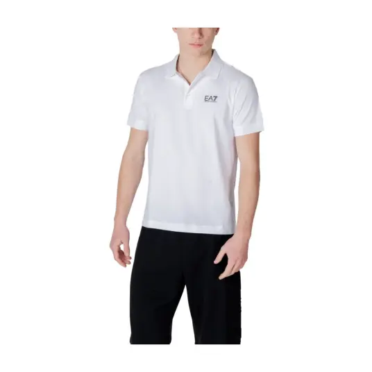 EA7 Polo Shirt - White - L