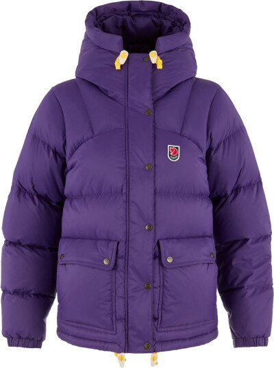 Fjellreven Women"s Expedition Down Lite Jacket Dark Violet L