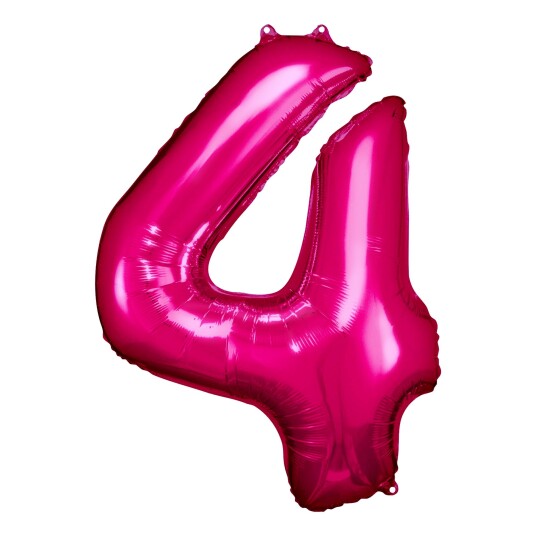 Amscan International Tallballong Rosa Metallic - Tallet 4