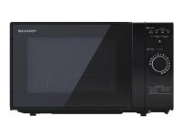 Sharp YC-GG02E-B - Mikrobølgeovn med grill - 20 liter - 700 W - svart