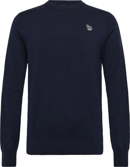 PS Paul Smith Mens Sweater Crew Neck Zeb Bad 49_VERY DARK NAVY XXL