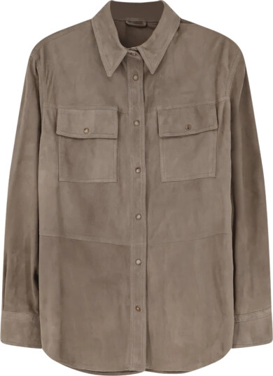 Brunello Cucinelli Dame Bluser & Skjorter Brun M,