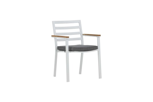 Venture Design Brasilia lenestol Hvit/teak Hvit