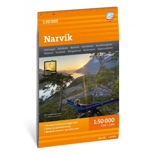 Calazo förlag Turkart Narvik 1:50.000 OneSize, NoColour