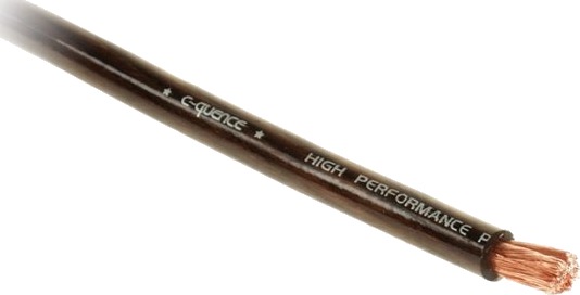 Acv Strømkabel 10Mm2 Sort 100M
